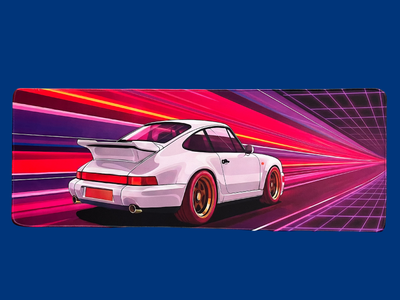Porsche Targa Sleek Desk Mat